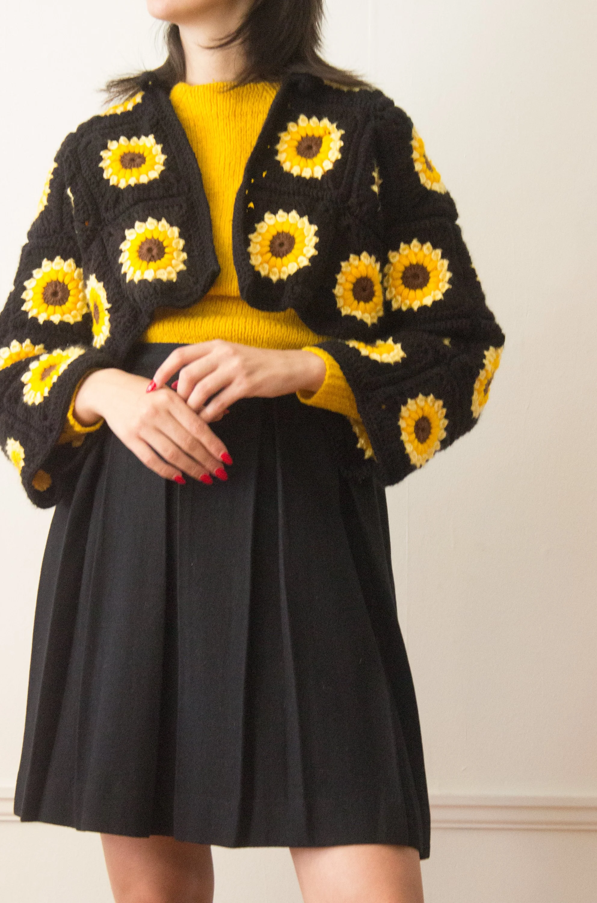 け*た様 vintage 1980s layered flap wool jac vintage 1980s layered flap wool jacket